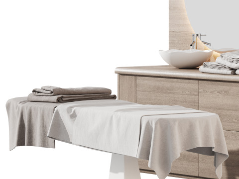 Modern spa and accessories 06 Modelo 3D