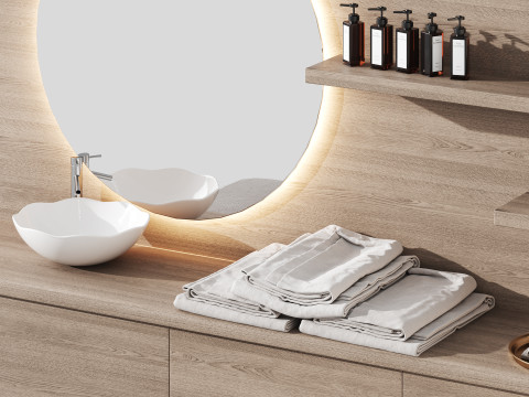 Modern spa and accessories 06 Modelo 3D