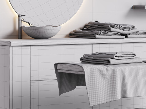 Modern spa and accessories 06 Modelo 3D