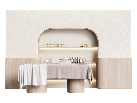 Modern spa and accessories 07 3D Model
