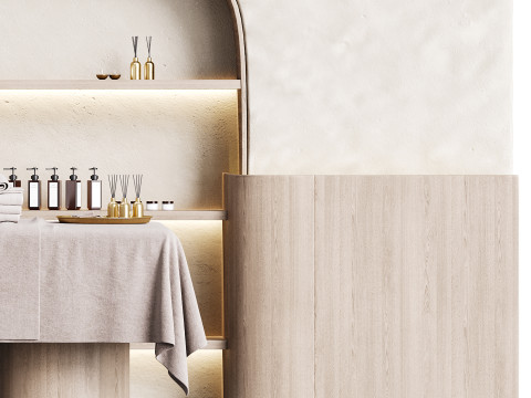 Modern spa and accessories 07 3D Model