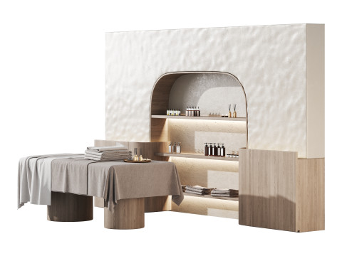 Modern spa and accessories 07 3D Model