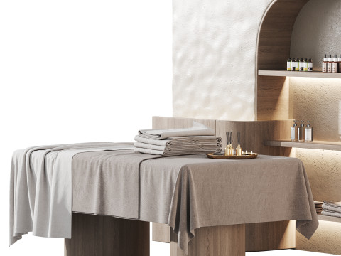Modern spa and accessories 07 3D Model