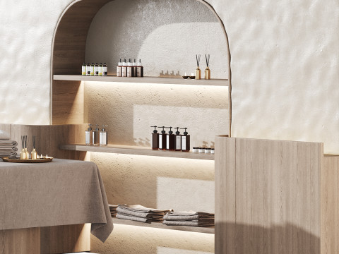 Modern spa and accessories 07 3D Model