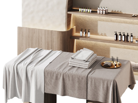 Modern spa and accessories 07 3D Model