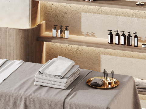 Modern spa and accessories 07 3D Model