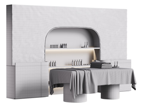 Modern spa and accessories 07 3D Model
