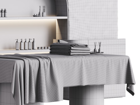 Modern spa and accessories 07 3D Model