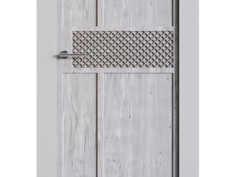 Modern entrance door 37 3D 모델