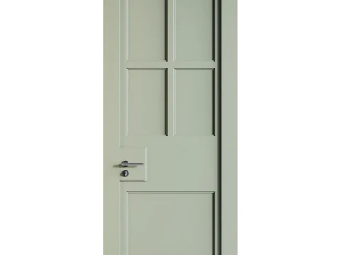 Porta d'ingresso moderna 38 Modello 3D