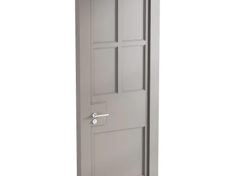 Porta d'ingresso moderna 38 Modello 3D