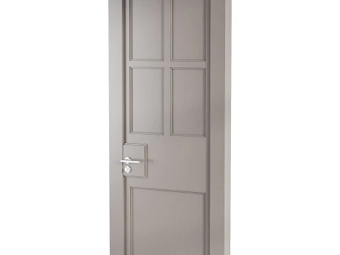 Porta d'ingresso moderna 38 Modello 3D