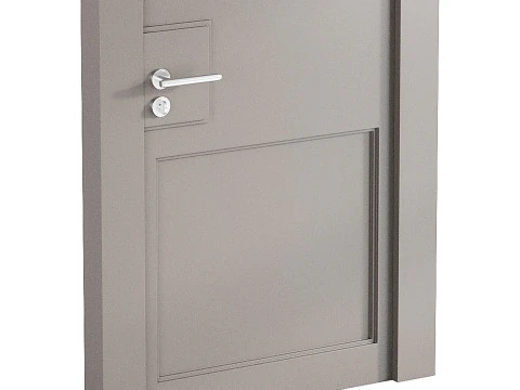 Porta d'ingresso moderna 38 Modello 3D