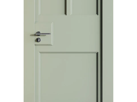 Porta d'ingresso moderna 38 Modello 3D