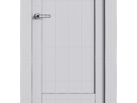 Modern entrance door 39 3D 모델