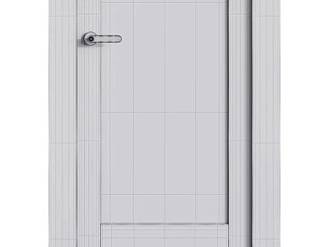 Porta de entrada moderna 39 Modelo 3D