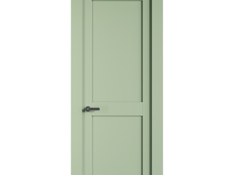 Modern entrance door 40 Modèle 3D