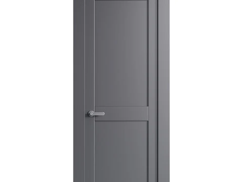 Modern entrance door 40 3D Model