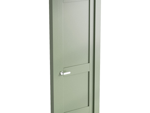 Modern entrance door 40 Modèle 3D