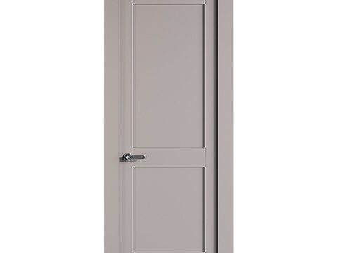Modern entrance door 40 Modèle 3D