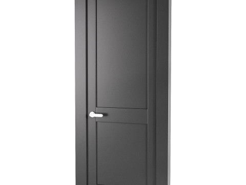 Modern entrance door 40 Modèle 3D