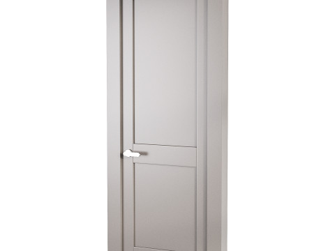 Modern entrance door 40 Modèle 3D