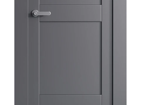 Modern entrance door 40 3D Model