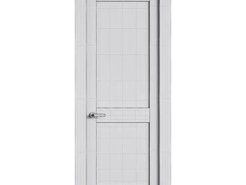 Modern entrance door 40 3D Model