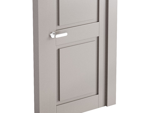 Modern entrance door 41 3D Model