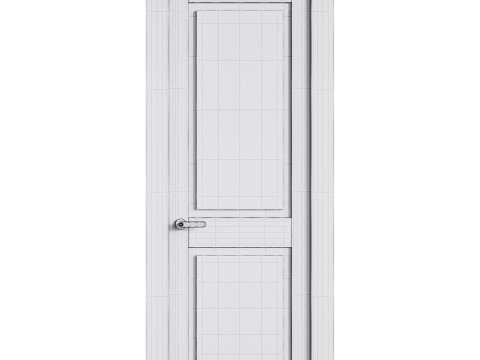 Modern entrance door 41 3D Model