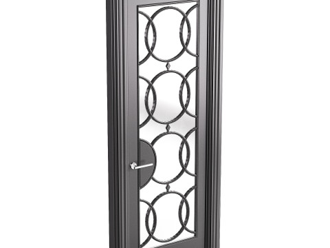 Modern entrance door 42 3D Model