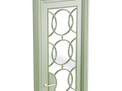 Modern entrance door 42 3D Model