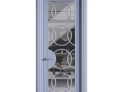 Porta de entrada moderna 43 Modelo 3D