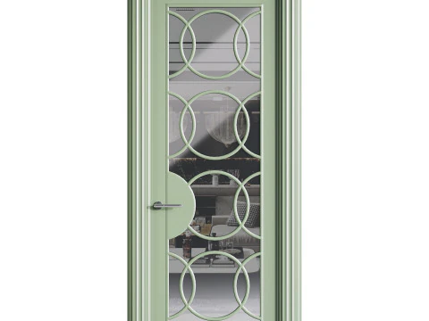 Porta de entrada moderna 43 Modelo 3D