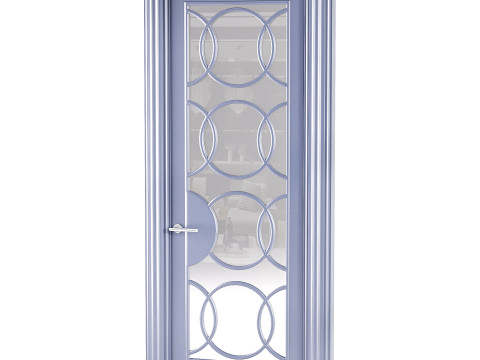 Modern entrance door 43 3D Модель