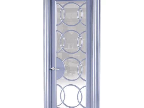 Porta de entrada moderna 43 Modelo 3D