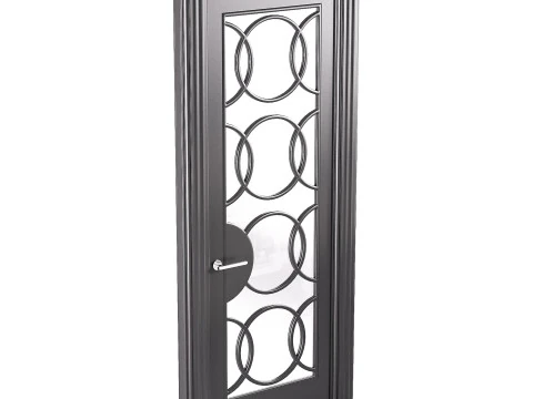 Porta de entrada moderna 43 Modelo 3D