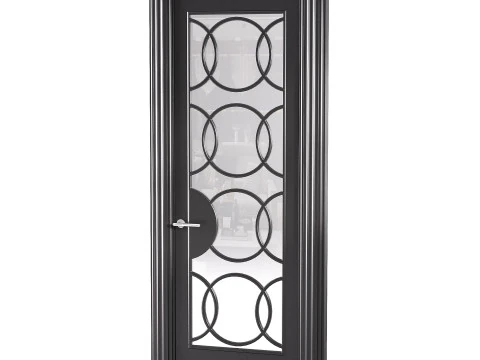 Porta de entrada moderna 43 Modelo 3D