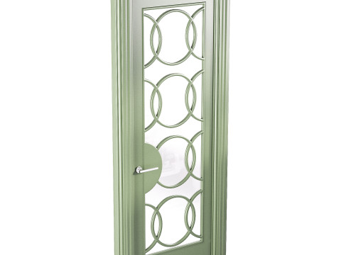 Modern entrance door 43 3D Модель