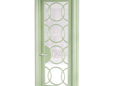 Modern entrance door 43 3D Модель