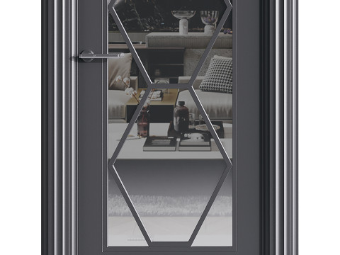 Pintu masuk modern 44 Model 3D