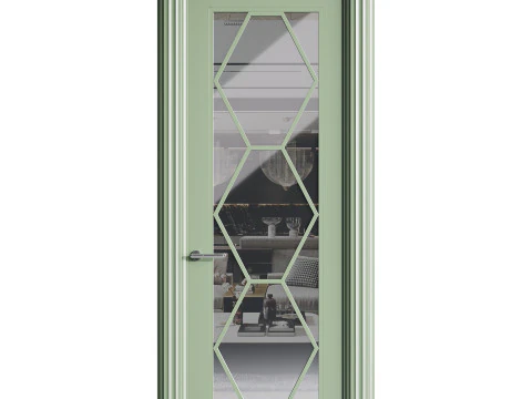 Porta de entrada moderna 44 Modelo 3D