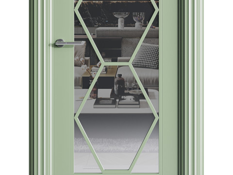 Pintu masuk modern 44 Model 3D