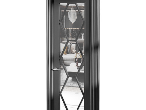 Pintu masuk modern 44 Model 3D