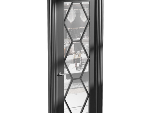 Pintu masuk modern 44 Model 3D