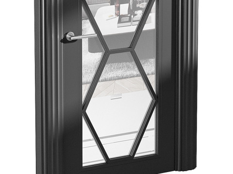 Pintu masuk modern 44 Model 3D