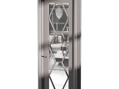 Pintu masuk modern 44 Model 3D