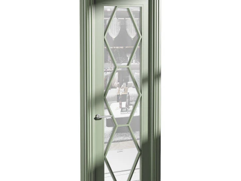 Porta de entrada moderna 44 Modelo 3D