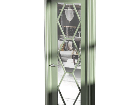 Porta de entrada moderna 44 Modelo 3D