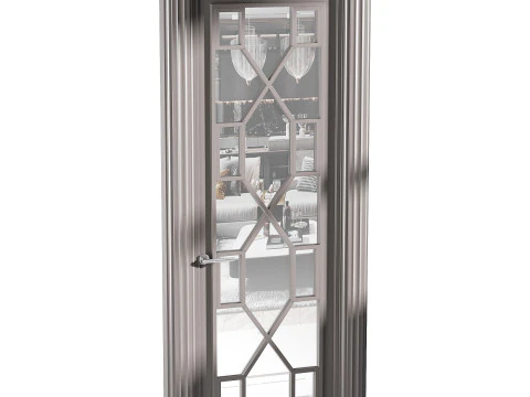 Porta de entrada moderna 45 Modelo 3D